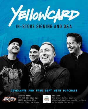 Image post by @yellowcard on Instagram