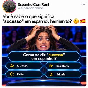 Image post by @espanholcomroni on Instagram