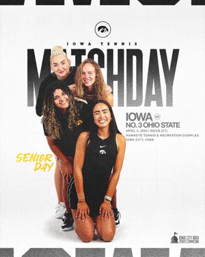 Image post by @iowa_tennis on Twitter