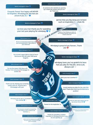 Image post by @nhljets on Instagram