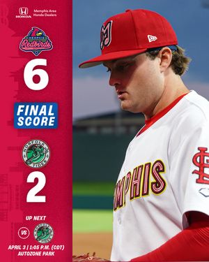 Image post by @memphisredbirds on Instagram