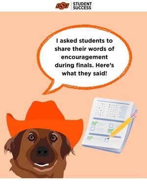 Image post by @Office of Student Success on Facebook