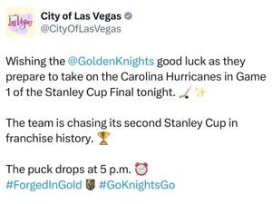 Image post by @cityoflasvegas on Instagram