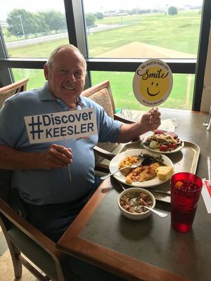 Image post by @discoverkeesler on Facebook