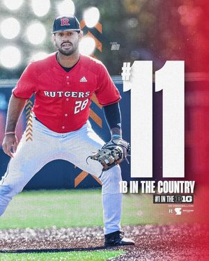Image post by @rutgersbaseball on Instagram
