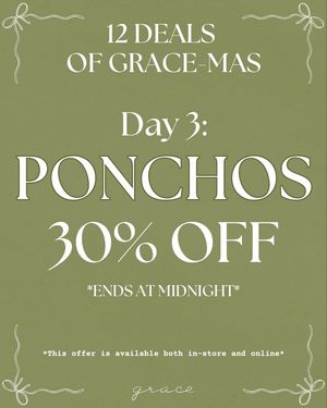 Image post by @shopatgrace on Facebook