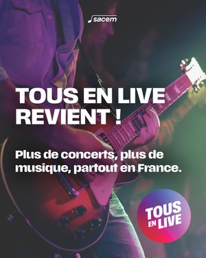 Image post by @sacem on Instagram