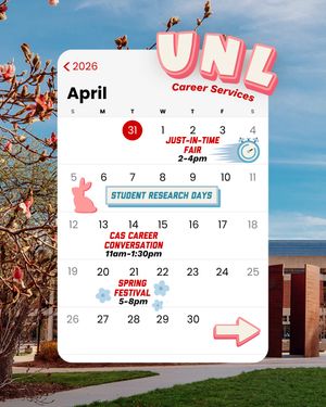 Image post by @unlcareers on Instagram