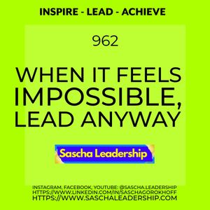 Image post by @sascha.leadership on Instagram