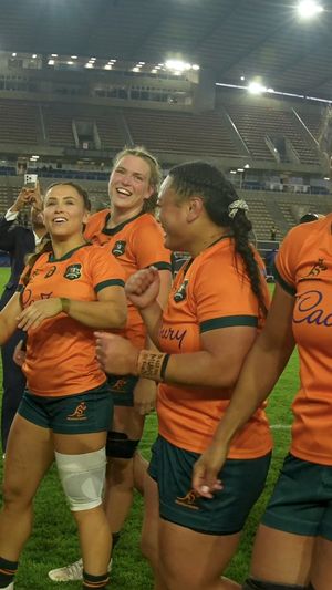 Video post by @WallaroosRugby on Facebook