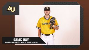 Image post by @AdelphiBaseball on Twitter