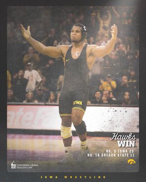 Image post by @Hawks_Wrestling on Twitter