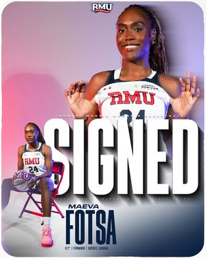 Image post by @rmuwbasketball on Instagram