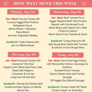 Image post by @mealsonwheelswest on Instagram