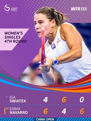 Image post by @chinaopen on Instagram