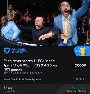 Image post by @FDSportsbook on Twitter