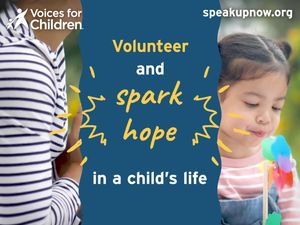 Video post by @VoicesForChildrenSD on Facebook