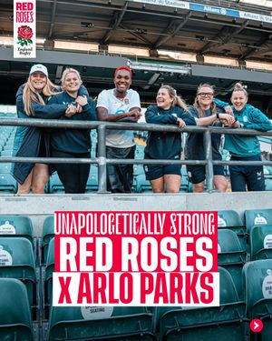 Image post by @redrosesrugby on Instagram
