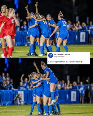 Image post by @byuwsoccer on Instagram