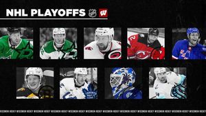 Image post by @BadgerMHockey on Twitter
