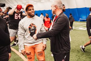 Image post by @TexasTechFB on Twitter