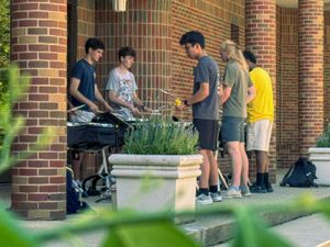 Image post by @umichdrumline on Instagram