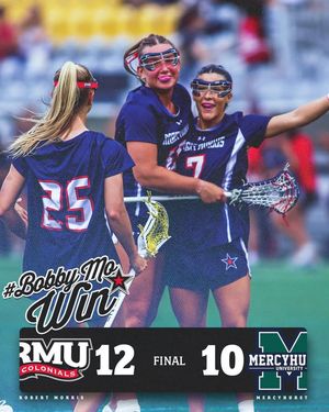 Image post by @RMUAthletics on Facebook