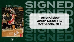 Image post by @OhioBobcatsVB on Twitter