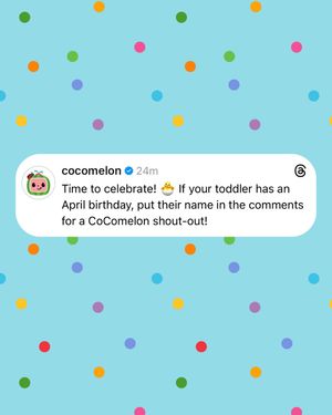 Image post by @cocomelon on Instagram