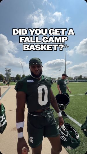 Video post by @michiganstatefootball on Facebook