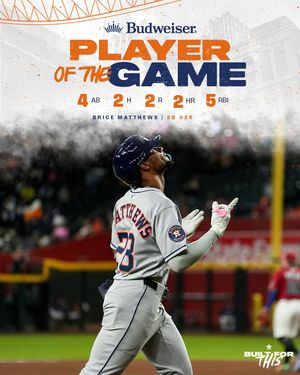 Image post by @astros on Instagram