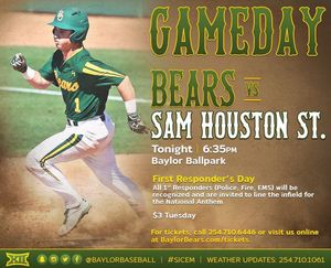 Image post by @baylorbaseball on Instagram