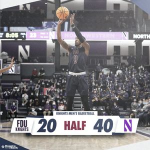 Image post by @FDUKnightsMBB on Twitter