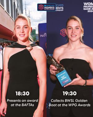 Image post by @BarclaysWSL on Twitter