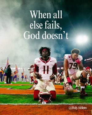 Image post by @holy.athletes on Instagram