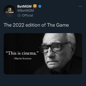 Image post by @betmgm on Instagram