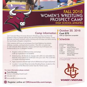 Image post by @cmuwomenswrestling on Instagram