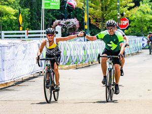 Image post by @pelotonia on Instagram