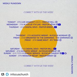 Image post by @infocusmissions on Instagram