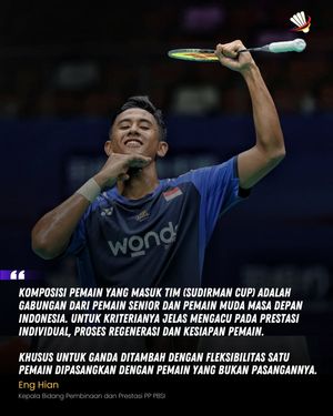 Image post by @bolalobbadminton on Instagram