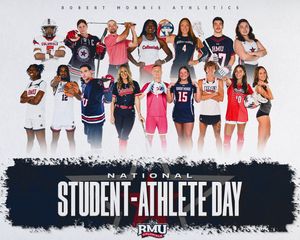 Image post by @rmuathletics on Instagram