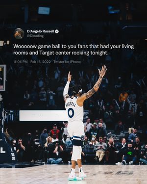 Image post by @timberwolves on Instagram