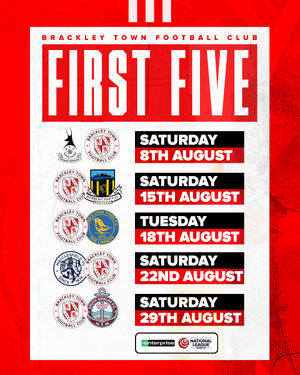 Image post by @brackleytownfc on Instagram