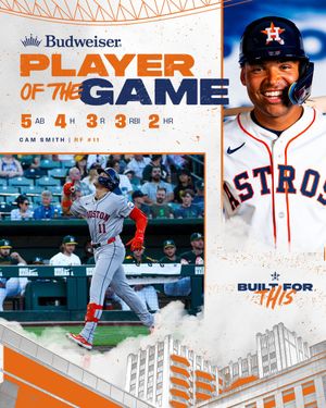 Image post by @astros on Twitter