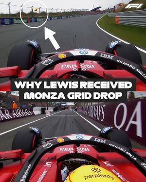 Image post by @f1 on Instagram