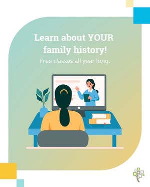 Image post by @familysearch on Instagram