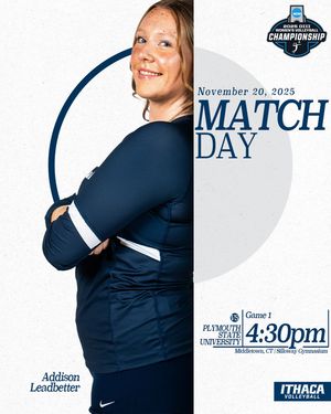 Image post by @ithacavolleyball on Instagram