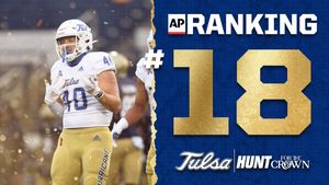 Image post by @TulsaFootball on Twitter