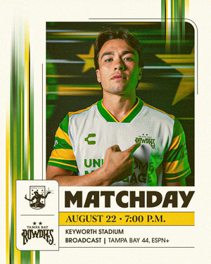 Image post by @tampabayrowdies on Instagram