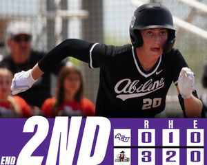 Image post by @ACU_Softball on Twitter
